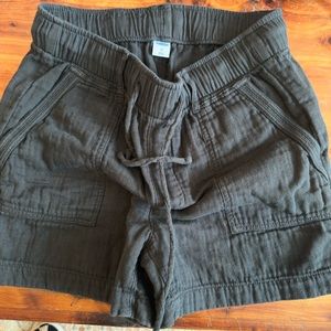 Old navy xs black gauze mid rise shorts